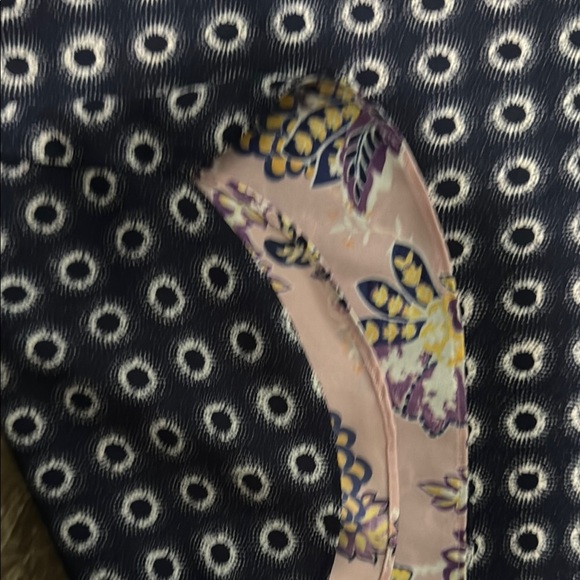 Chico’s Reversible Geometric Circle To Floral Tank Sz L - Picture 3 of 5